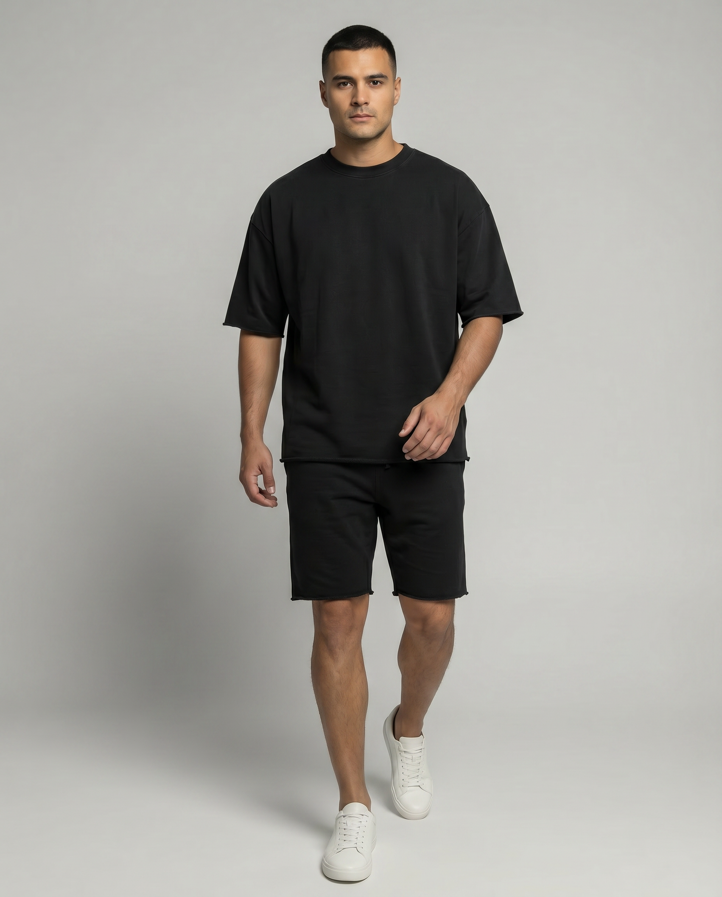 Monaco Oversized Tee & Shorts Set