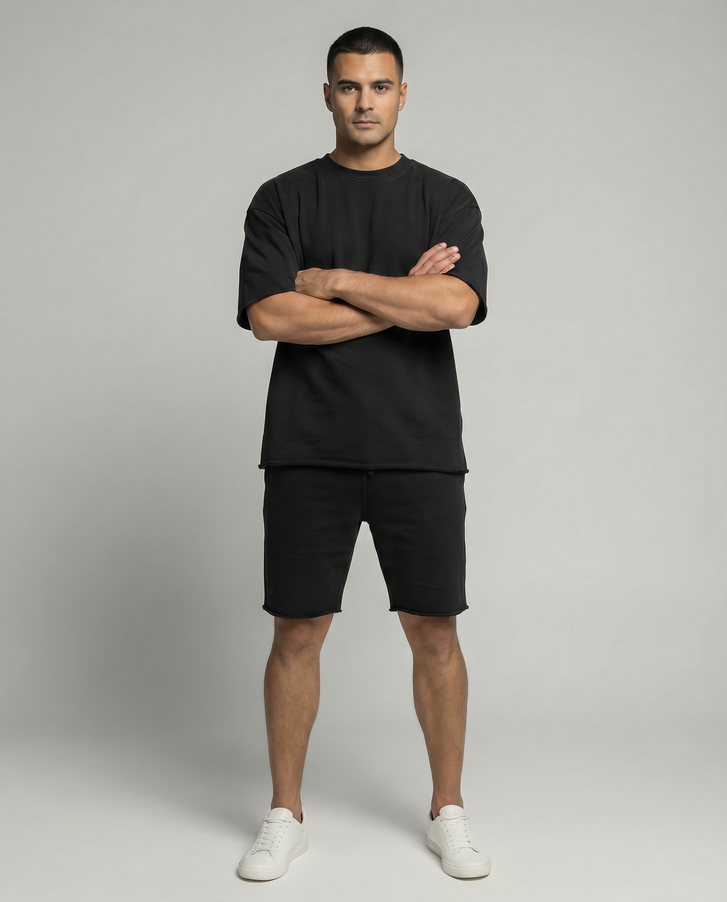 Monaco Oversized Tee & Shorts Set