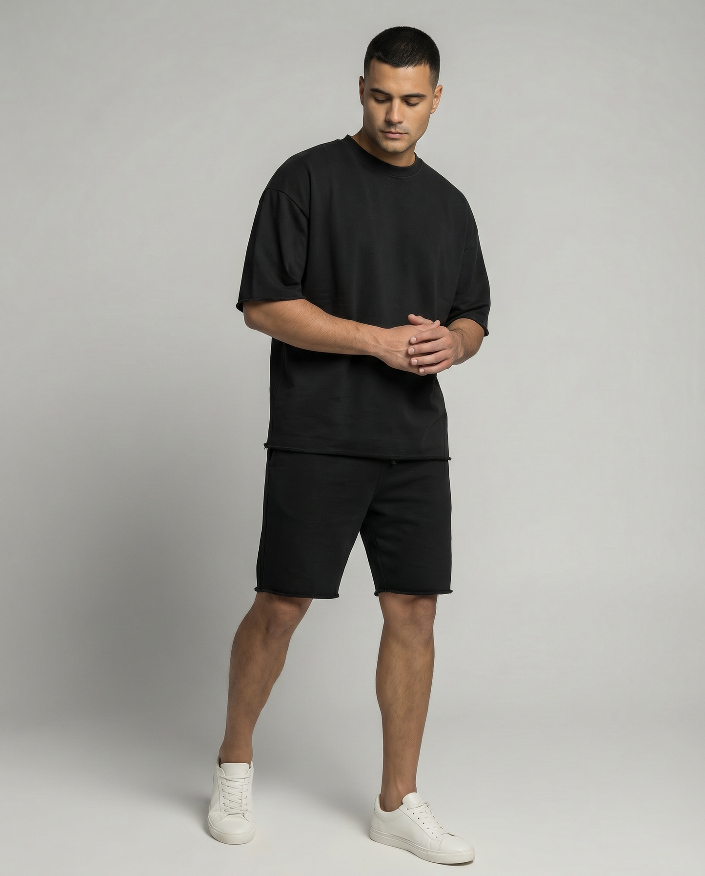 Monaco Oversized Tee & Shorts Set