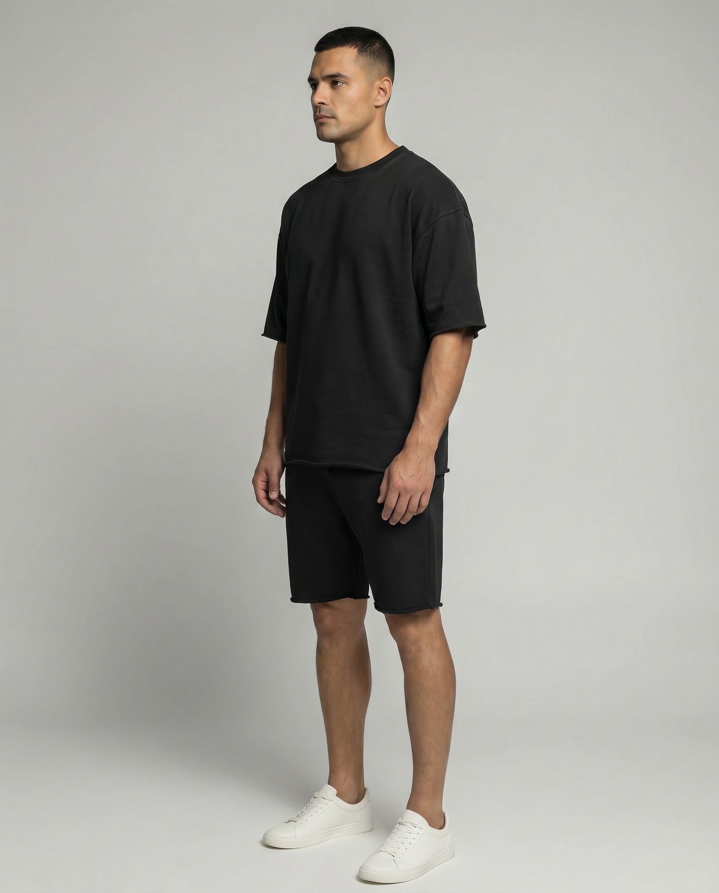 Monaco Oversized Tee & Shorts Set