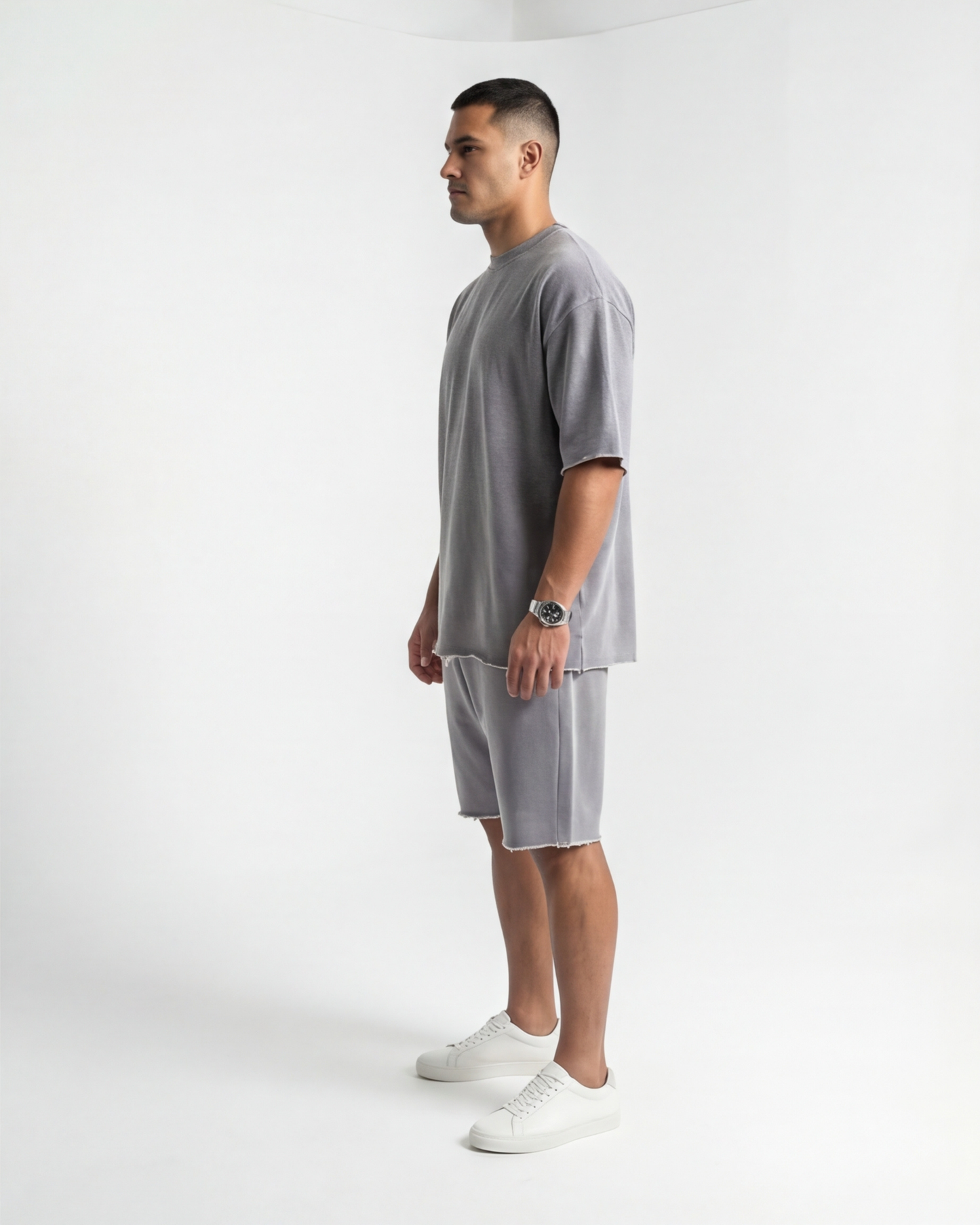 Monaco Oversized Tee & Shorts Set