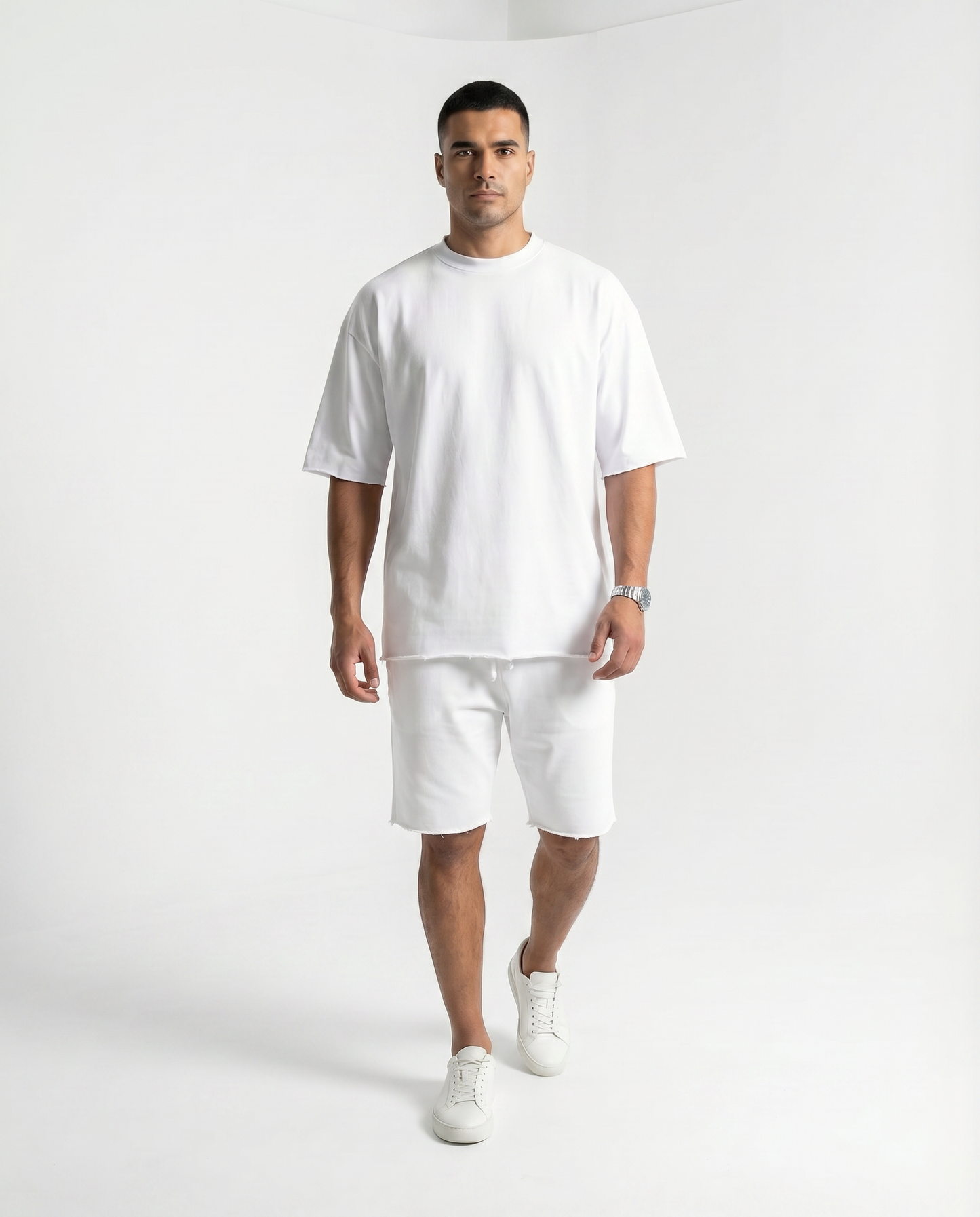 Monaco Oversized Tee & Shorts Set