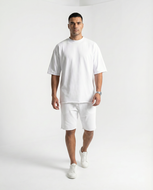 Monaco Oversized Tee & Shorts Set