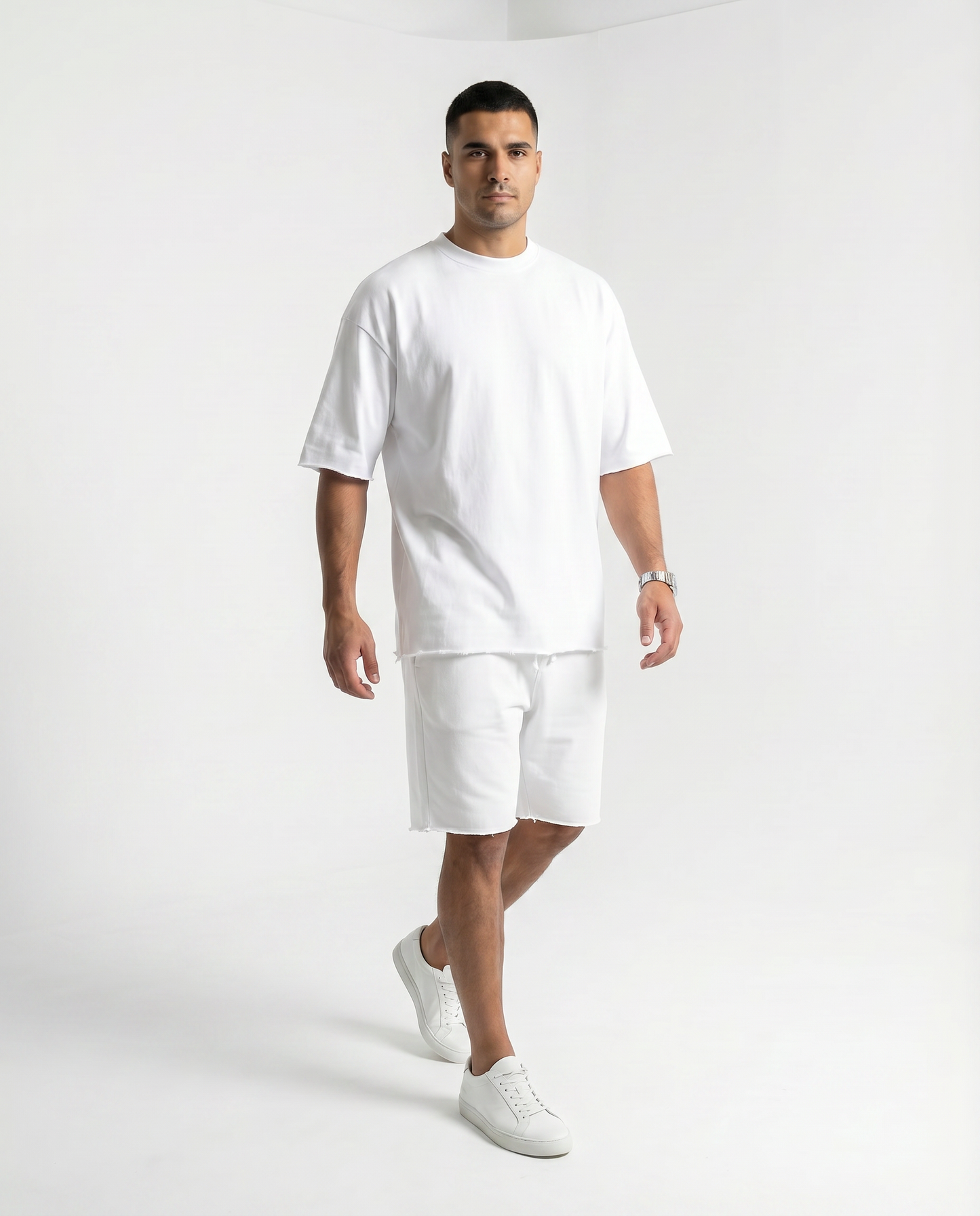 Monaco Oversized Tee & Shorts Set
