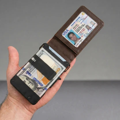 Elmosee MagVault® Minimalist Wallet - Maximum Capacity. Minimal Footprint.