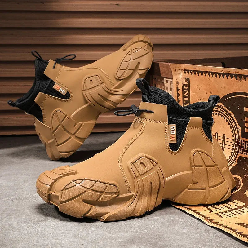 Men‘s Soft Waterproof Hiking Boots