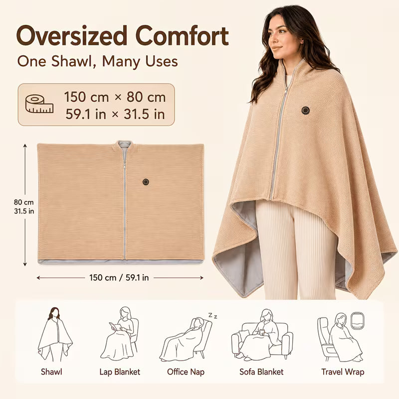 Toasty Elmosee Heated Shawl