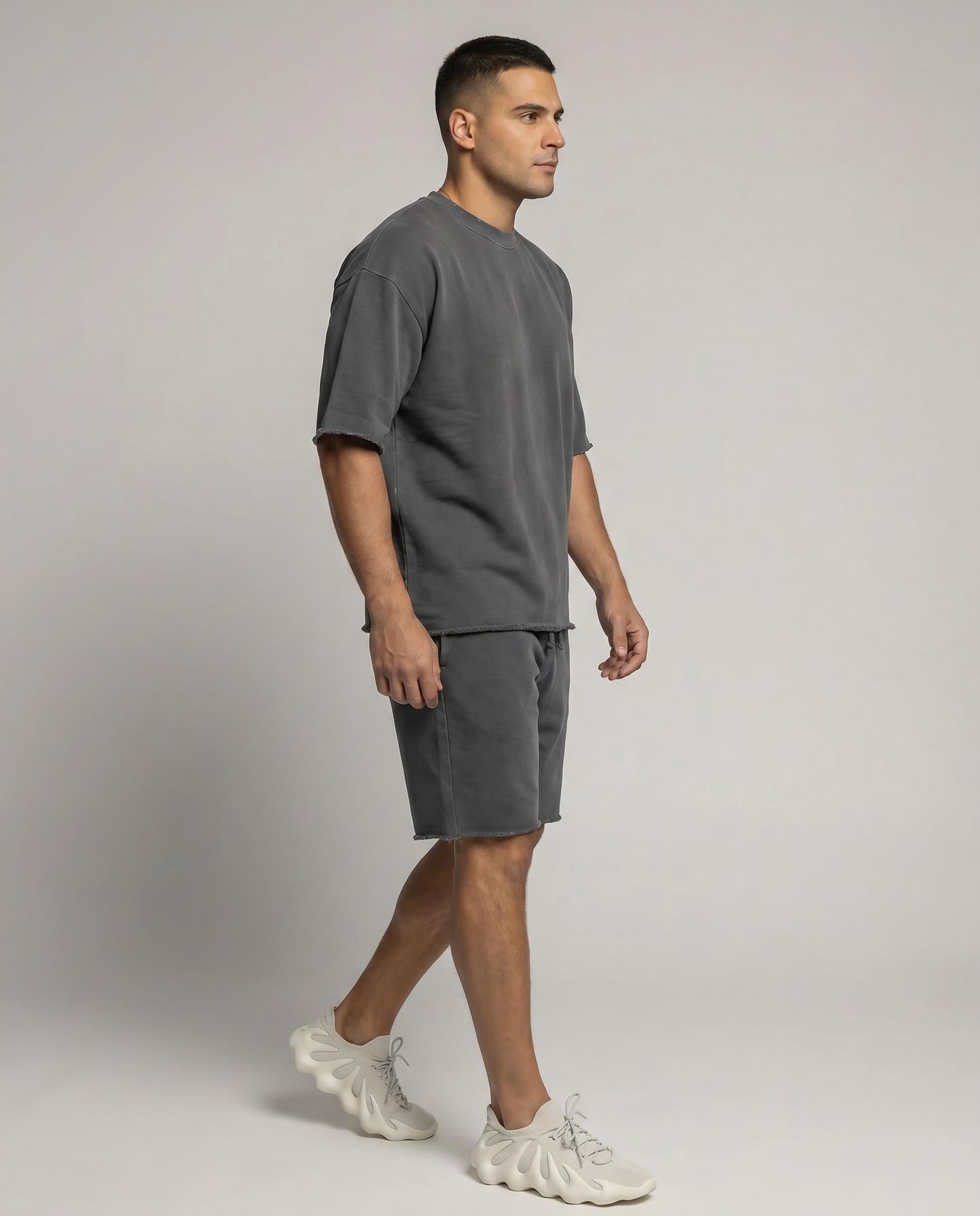 Monaco Oversized Tee & Shorts Set