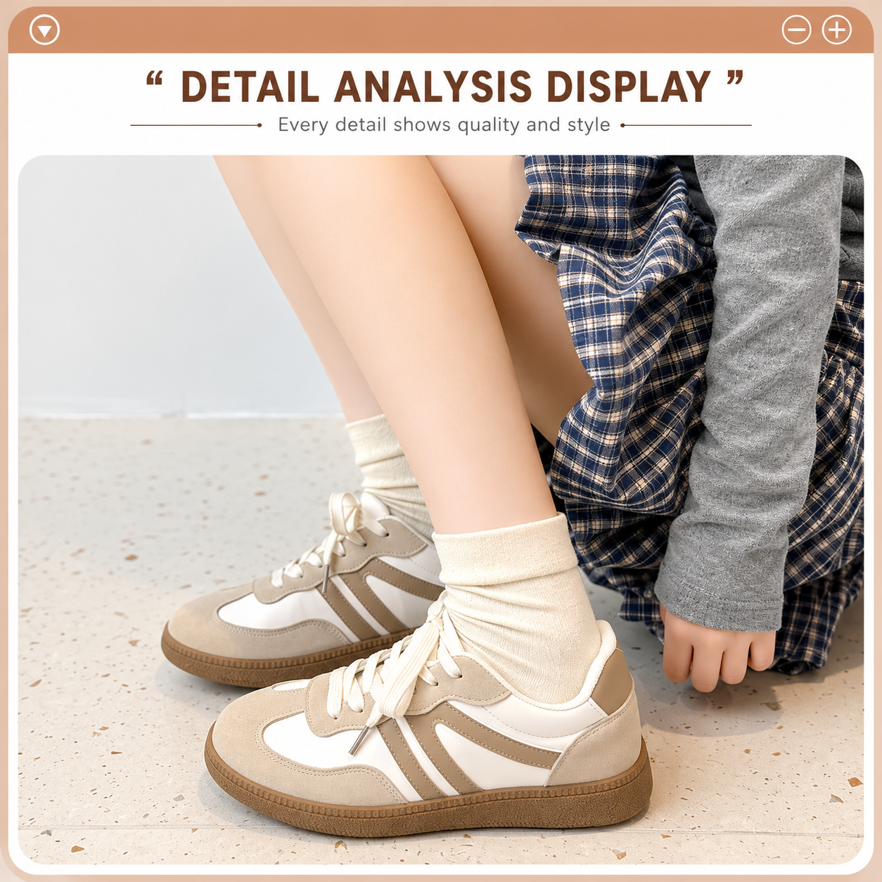 Women's Retro Suede Sneakers – Casual Breathable Shoes