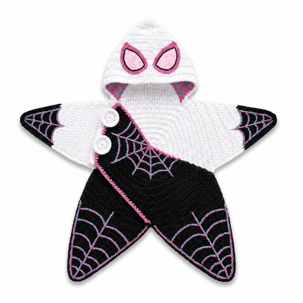 Baby Star Crochet Swaddle Blanket