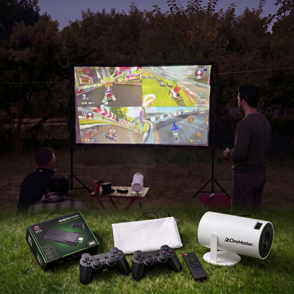CineMaster Pro® - 4K Smart Projector