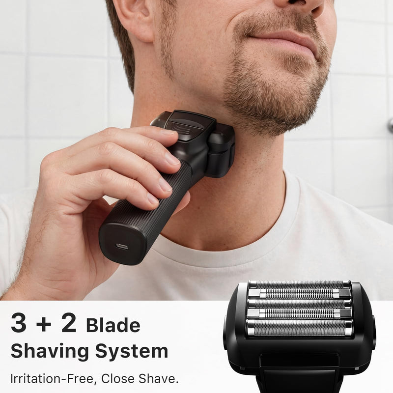 5-in-1 SmartClean Electric Shaver