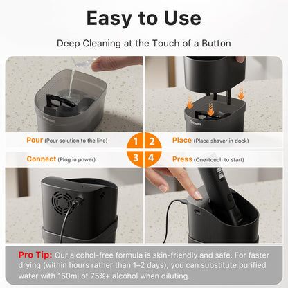 5-in-1 SmartClean Electric Shaver
