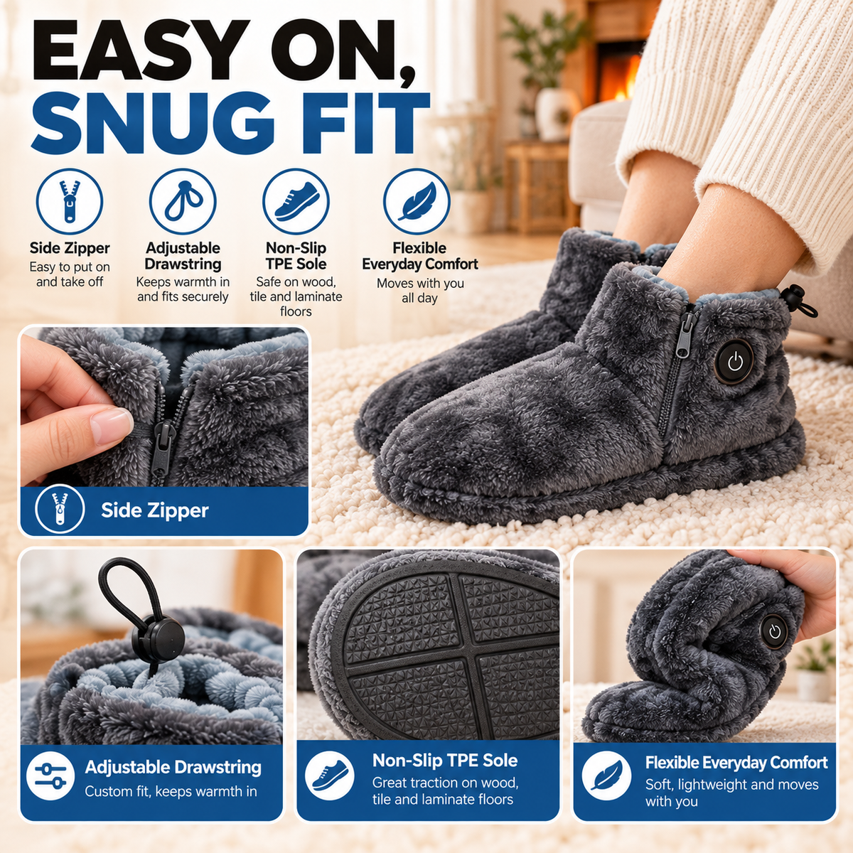 CozyStep Heated Boots