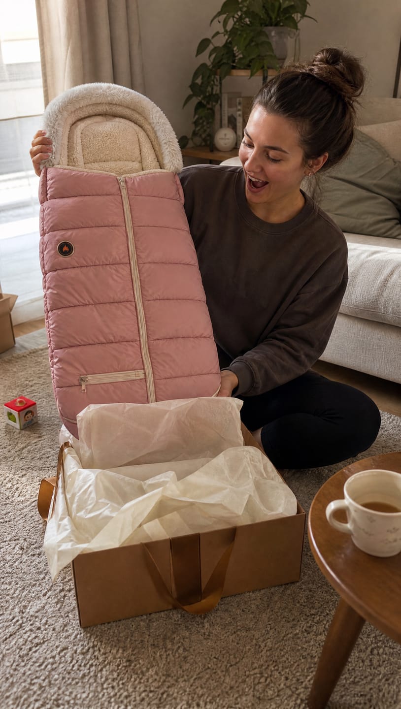 Heated Stroller Footmuff