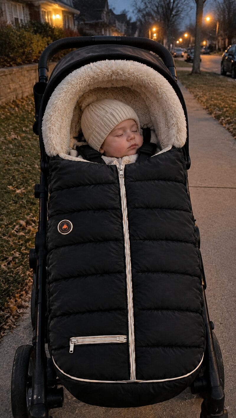 Heated Stroller Footmuff