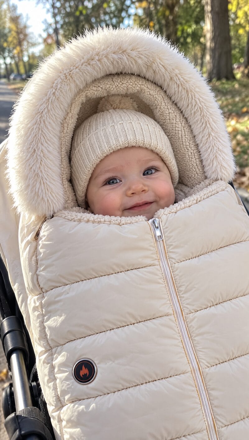 Heated Stroller Footmuff
