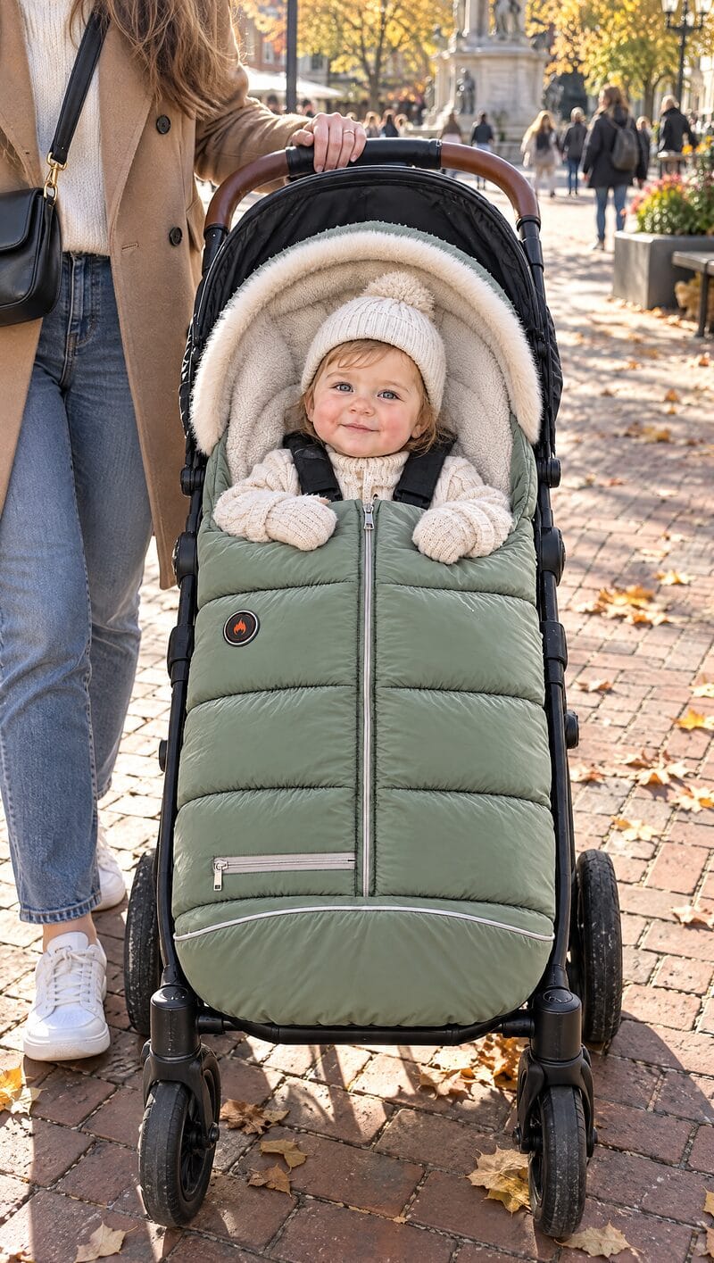 Heated Stroller Footmuff