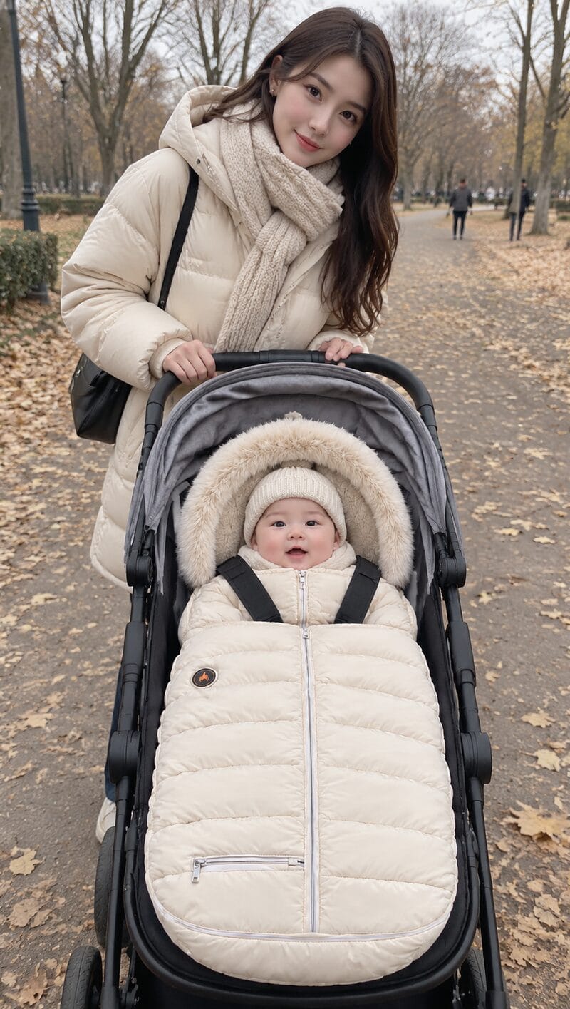 Heated Stroller Footmuff