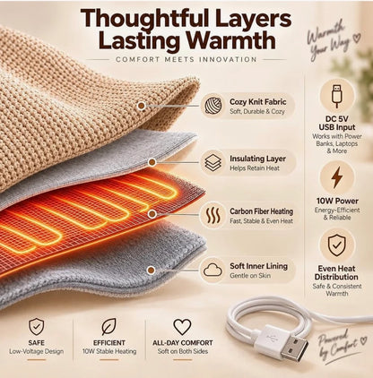 Toasty Elmosee Heated Shawl
