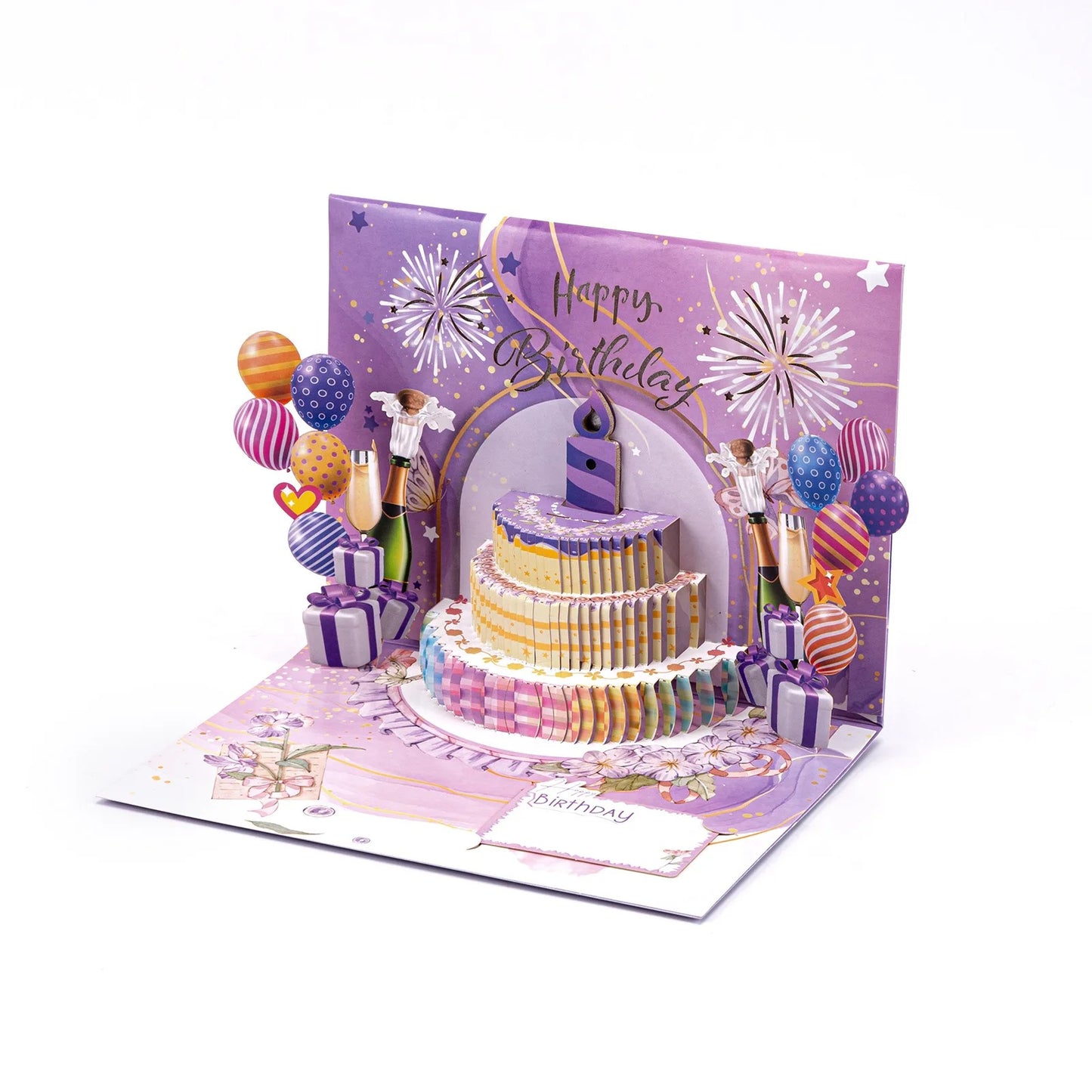 Happy Birthday 3D Greeting Card