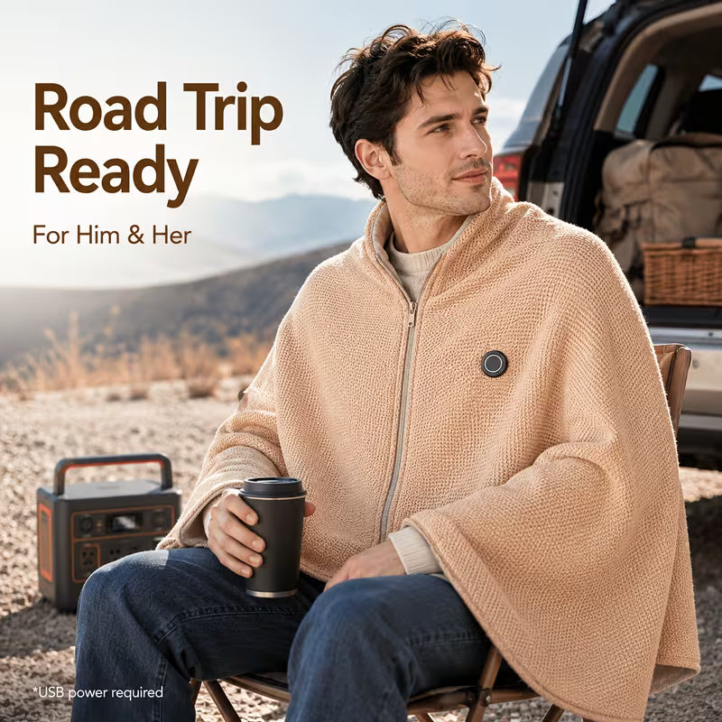 Toasty Elmosee Heated Shawl